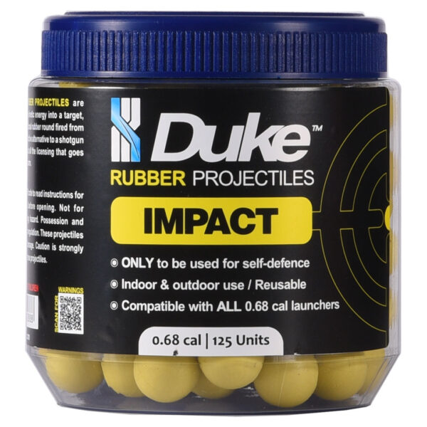 Duke Impact Rubber Projectiles