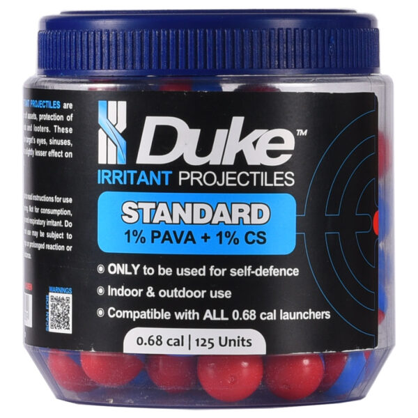 Duke Standard Irritant Projectiles