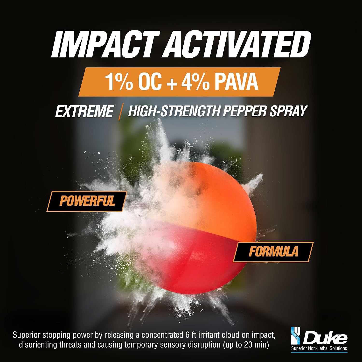 Duke Extreme Irritant, 50 Caliber Projectiles - Image 4
